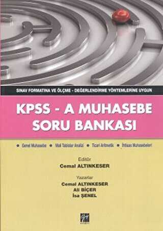 Gazi Kitabevi KPSS - A Muhasebe Soru Bankası