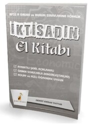 KPSS A ve Kurum Sınavlarına Yönelik İktisadın El Kitabı Konu Anlatımlı - Pelikan Tıp Teknik Yayıncılık