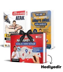 KPSS - AGS Coğrafya Soru Bankası - Ödev Kitabı Seti - Eğit Akademi