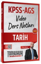KPSS-AGS Tarih Video Ders Notları - Tonyukuk Yayıncılık