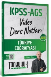 KPSS AGS Türkiye Coğrafyası Video Ders Notları - Tonyukuk Yayıncılık