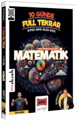KPSS ALES DGS AGS 10 Günde Full Tekrar Matematik Video Çözümlü ve Konu Özetli - Yargı Yayınevi