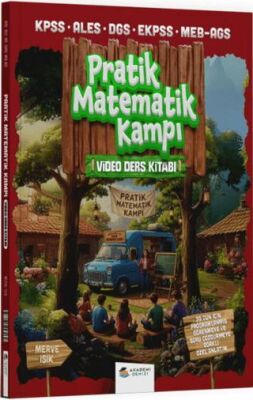 KPSS ALES DGS EKPSS MEB AGS Matematik Pratik Video Ders Kitabı - 1