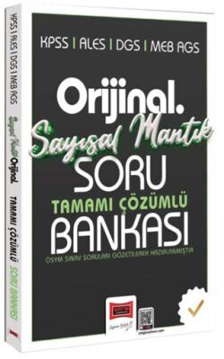 KPSS ALES DGS MEB-AGS Orijinal Sayısal Mantık Tamamı Çözümlü Soru Bankası - 1