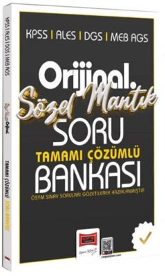 KPSS ALES DGS MEB-AGS Orijinal Sözel Mantık Tamamı Çözümlü Soru Bankası - 1