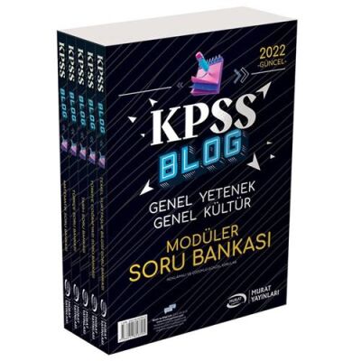 KPSS Blog Genel Yetenek Genel Kültür Modüler Soru Bankası - 1