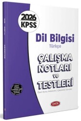 2026 KPSS Dil Bilgisi Türkçe Çalışma Notları ve Testleri - Data Yayınları