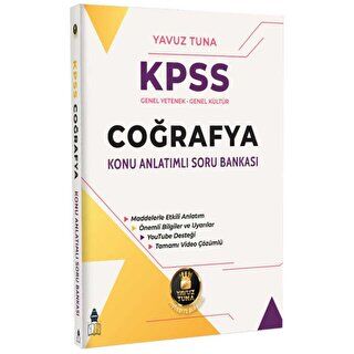 KPSS Coğrafya Konu Anlatımlı Soru Bankası - 1