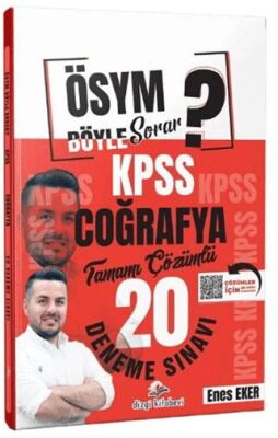 KPSS Coğrafya ÖSYM Böyle Sorar 20 Deneme - 1