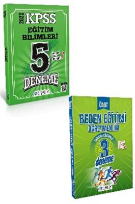 Panem Yayınları KPSS Eğitim Bilimleri 5 Deneme + ÖABT Beden Eğitimi Öğretmenliği 3 Deneme - 1