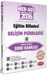 2026 MEB-AGS Eğitim Bilimleri Gelişim Psikolojisi Tamamı Çözümlü Soru Bankası - Data Yayınları