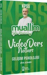 İSEM Yayıncılık KPSS Eğitim Bilimleri Muallim Gelişim Psikolojisi Video Ders Notları - İSEM Yayıncılık
