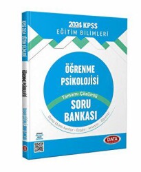 Data Yayınları 2024 KPSS Eğitim Bilimleri Öğrenme Psikolojisi Tamamı Çözümlü Soru Bankası - Data Yayınları