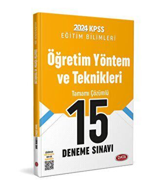 Data Yayınları KPSS Eğitim Bilimleri Öğretim Yöntem ve Teknikleri 15 Deneme Sınavı - 1