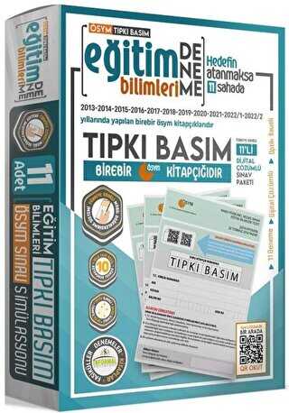 KPSS Eğitim Bilimleri Son 10 Yıl Tıpkı Basım 11 li Türkiye Geneli Deneme Dijital Çözümlü İnformal Yayınları