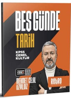 KPSS Genel Kültür Beş Günde Tarih Kamp Kitabı - 1