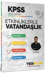KPSS Genel Kültür Etkinliklerle Vatandaşlık - Yediiklim Yayınları