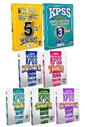 Panem Yayınları KPSS Genel Kültür Genel Yetenek Deneme 5 + 2 Kitap Set - Panem Yayınları