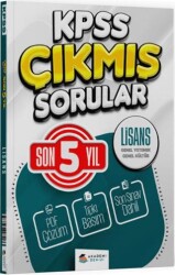 KPSS Genel Kültür Genel Yetenek Lisans Son 5 Yıl Çıkmış Sorular - Akademi Denizi Yayıncılık
