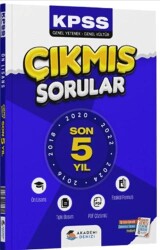 KPSS Genel Kültür Genel Yetenek Önlisans Son 5 Yıl Çıkmış Sorular Fasikülü - Akademi Denizi Yayıncılık