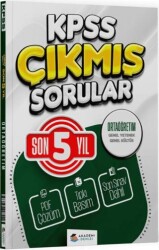 KPSS Genel Kültür Genel Yetenek Ortaöğretim Son 5 Yıl Çıkmış Sorular - Akademi Denizi Yayıncılık