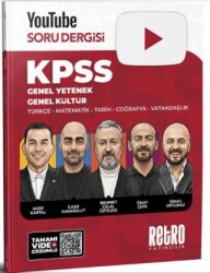 KPSS Genel Kültür Genel Yetenek Youtube Soru Dergisi - Retro Yayıncılık