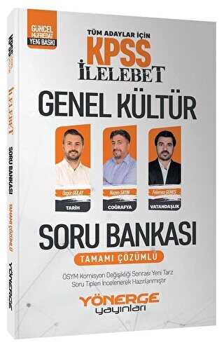 Yönerge Yayınları KPSS Genel Kültür Soru Bankası Çözümlü
