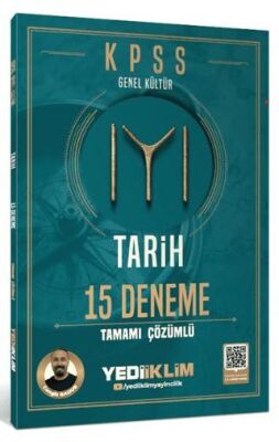 KPSS Genel Kültür Tarih 15 Deneme Tamamı Çözümlü - 1