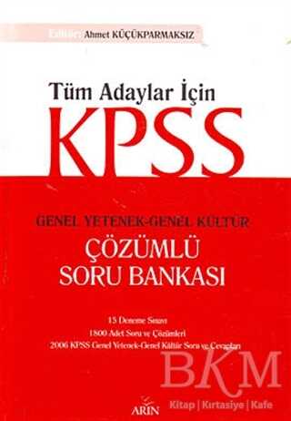 Arın Yayınları KPSS Genel Yetenek - Genel Kültür Çözümlü Soru Bankası