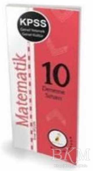 Pelikan Tıp Teknik Yayıncılık KPSS Genel Yetenek Genel Kültür Matematik 10 Deneme Sınavı - Pelikan Tıp Teknik Yayıncılık