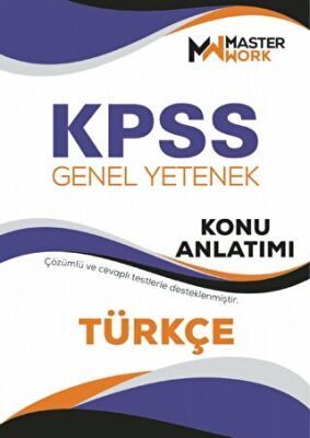MasterWork KPSS - Genel Yetenek - Türkçe Konu Anlatımı - 1