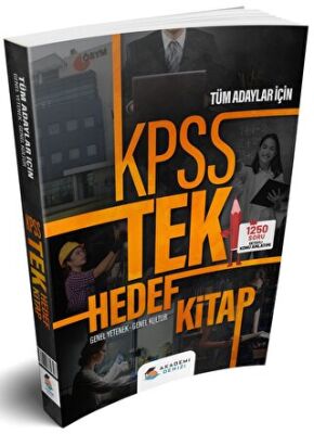 Akademi Denizi Yayıncılık KPSS GY GK Tek Hedef Kitap - 1