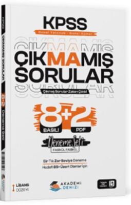 KPSS GYGK Çıkmamış Sorular 8+2 Deneme Seti - 1