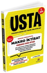 KPSS Kaymakamlık Hakimlik ve Uzmanlık Sınavları Makro İktisat USTA Yardımcı Ders Kitabı - Dizgi Kitap