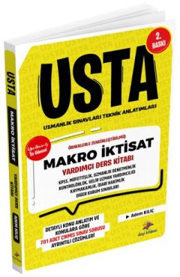 KPSS Kaymakamlık Hakimlik ve Uzmanlık Sınavları Makro İktisat USTA Yardımcı Ders Kitabı - 1