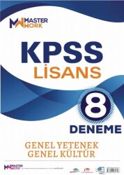 KPSS Lisans - Genel Yetenek - Genel Kültür 8 Deneme - MasterWork
