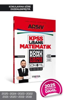 KPSS Lisans Matematik Konu Konu Çıkmış Sorular Son 8 yıl Çıkmış Sorular 2025 Dahil - 1