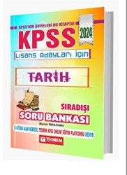 Teorem Yayıncılık KPSS Lisans Tarih Sıradışı Soru Bankası - Teorem Yayıncılık