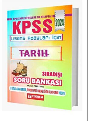Teorem Yayıncılık KPSS Lisans Tarih Sıradışı Soru Bankası - 1