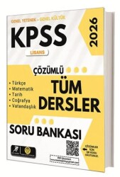 KPSS Lisans Tüm Dersler Çözümlü Soru Bankası - Tasarı Eğitim Yayınları