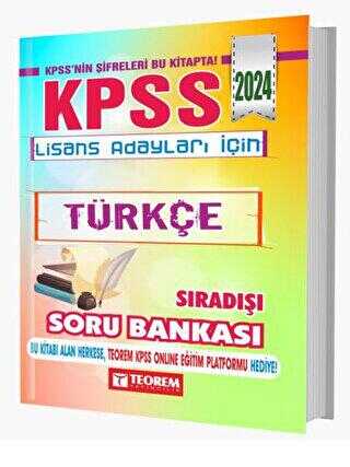 Teorem Yayıncılık KPSS Lisans Türkçe Sıradışı Soru Bankası