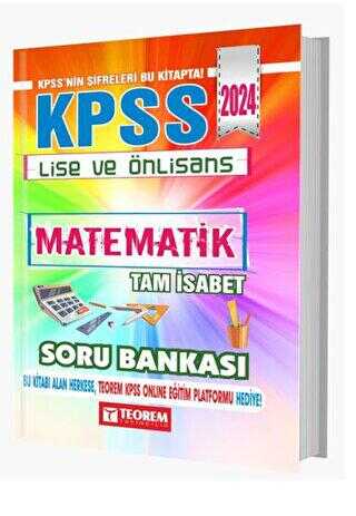 Teorem Yayıncılık KPSS Lise Ön Lisans Tam İsabet Matematik Soru Bankası