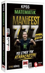 KPSS Matematik Manifest Serisi 777 Soruda Tamamı Video Çözümlü Tekrar Kitabı - Yargı Yayınevi