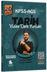 KPSS MEB-AGS 20 Günde Tarih TARİHOCAN Video Ders Notları - Akademi Denizi Yayıncılık