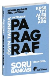 KPSS MEB-AGS ALES DGS TYT Taktiklerle ÖSYM Tadında Paragraf Soru Bankası - Özdil Akademi Yayınları