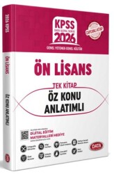 KPSS GY GK Önlisans Tek Kitap Öz Konu Anlatımlı - Data Yayınları