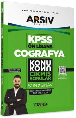 KPSS Ön Lisans Coğrafya Konu Konu Çıkmış Sorular Son 7 Sınav 2024 Dahil - 1