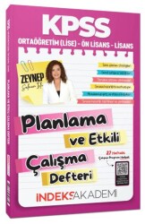 KPSS Planlama ve Etkili Çalışma Defteri - İndeks Akademi Yayıncılık
