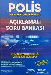 KPSS Polis Açıklamalı Soru Bankası - Murat Yayınları
