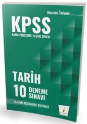 2026 KPSS Tarih 10 Deneme Sınavı - Pelikan Tıp Teknik Yayıncılık